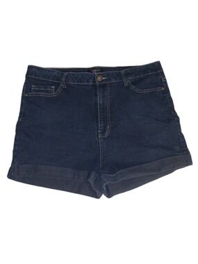 Women's Forever 21+ Denim Shorts Size 18 Blue